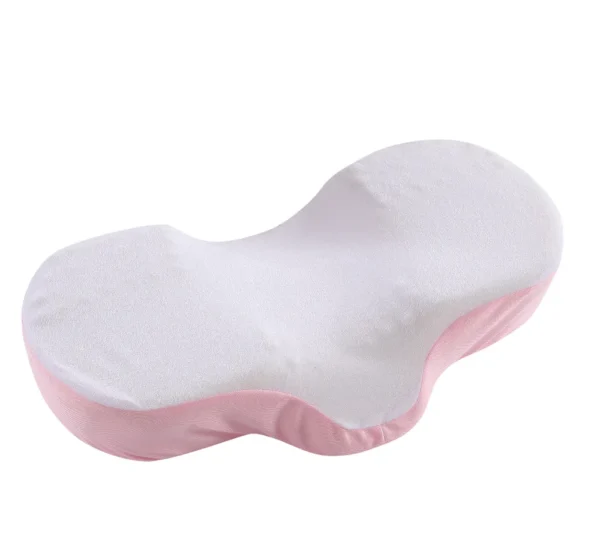 Cooling Blue Memory Foam Pillow for Sleep Apnea: King Size Sleeping Support - Image 2