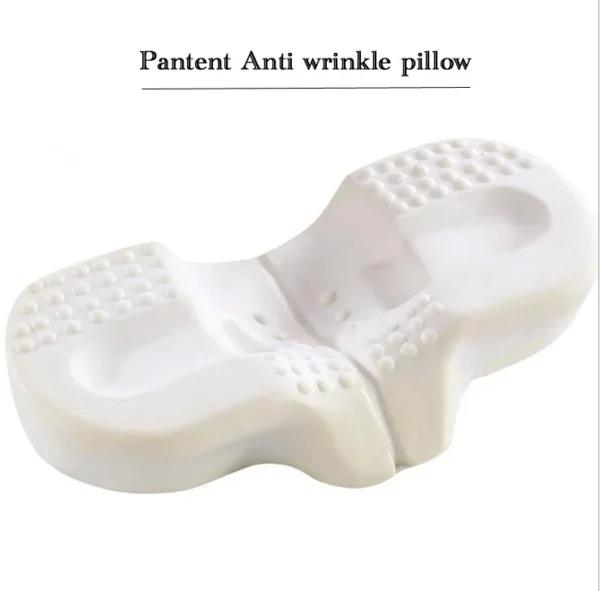 Cooling Blue Memory Foam Pillow for Sleep Apnea: King Size Sleeping Support - Image 5