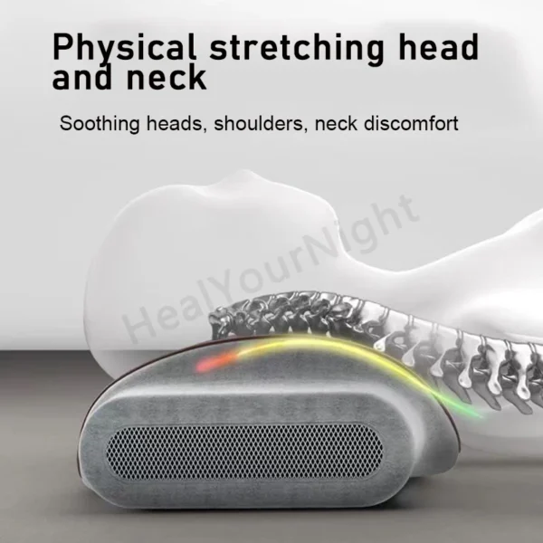 Neck Pillow for Sleep Apnea Relief and Side Sleeping Support - Image 3