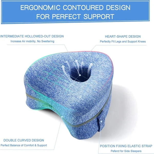Orthopedic Pillow for Sleep Apnea: Leg Cushion for Comfort - Image 5