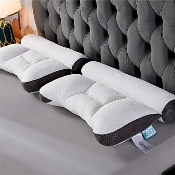 Memory Orthopedic Cotton Pillow for Sleep Apnea: Cervical Support - Image 2