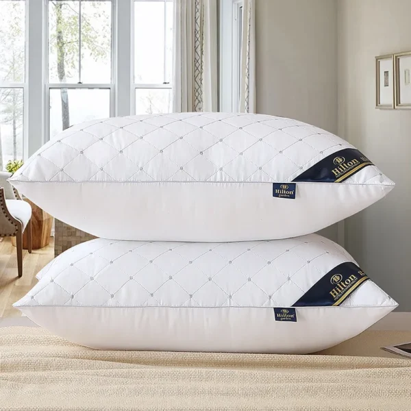 Hilton Pillow for Sleep Apnea: Cervical Support and Non-Collapse Pillow Core