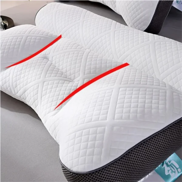 Pillow For Sleep Apnea Memory Foam Neck Support Slow Rebound - Image 3
