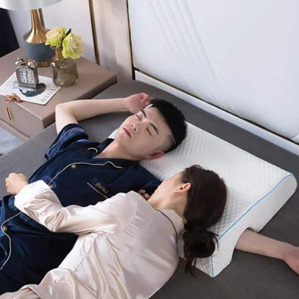 Memory Foam Pillow for Sleep Apnea: Anti-Hand Pressure and Cuddle Support