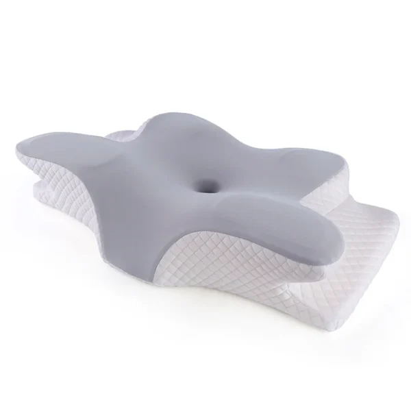 Butterfly Memory Foam Pillow for Sleep Apnea and Neck Pain Relief