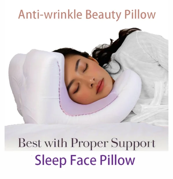 Pillow for Sleep Apnea - Anti-Wrinkle Massage Cushion