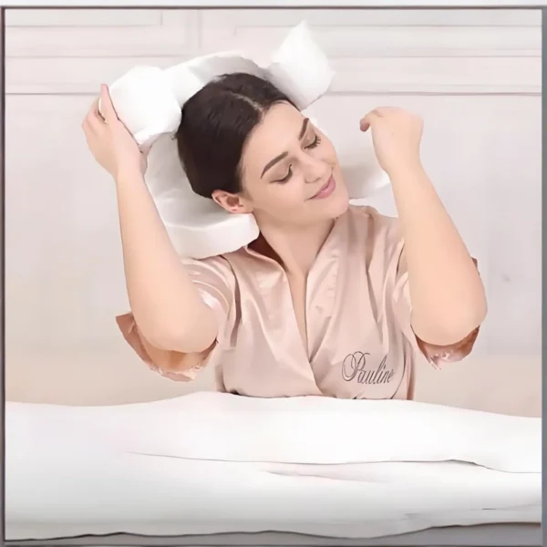 Pillow for Sleep Apnea: Super Soft Beauty Face Pillow with Anti-Wrinkle Features - Image 3