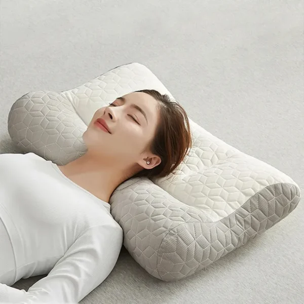 Orthopedic Neck Pillow for Sleep Apnea and Cervical Protection - Image 5