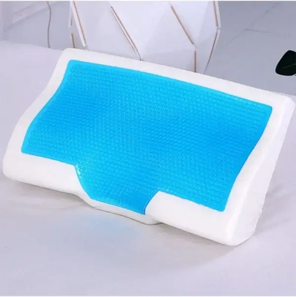 Pillow For Sleep Apnea Memory Foam Gel Orthopedic Ice-Cool Anti-Snore - Image 5
