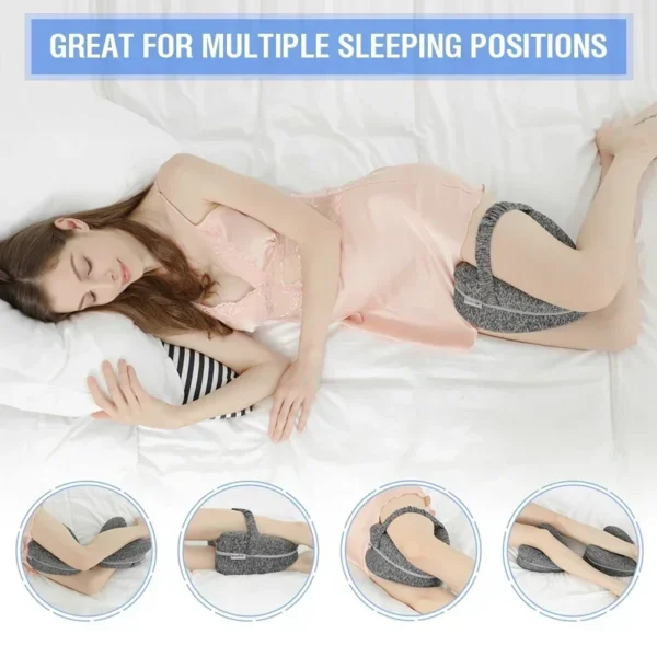 Anti-Snore Pillow for Sleep Apnea: Orthopedic Memory Foam for Side Sleepers - Image 2