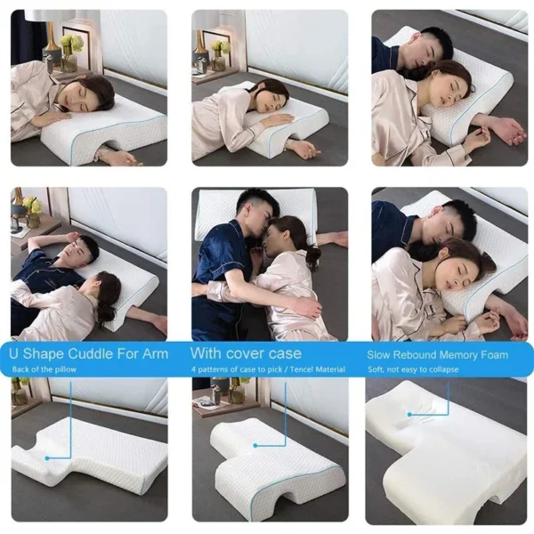 Pillow for Sleep Apnea: Memory Foam Orthopedic Pillow - Image 5