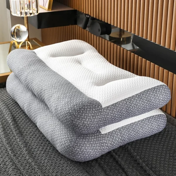 Orthopedic Neck Pillow for Sleep Apnea Relief, Washable and High Elastic - Image 3