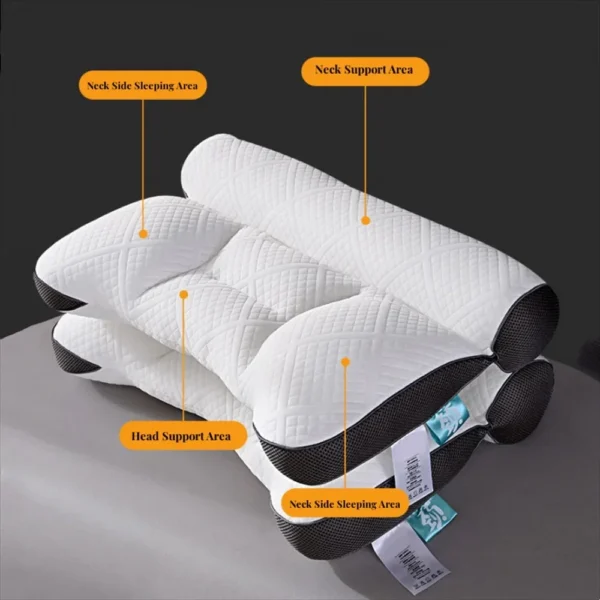 Pillow For Sleep Apnea Memory Foam Neck Support Slow Rebound - Image 2