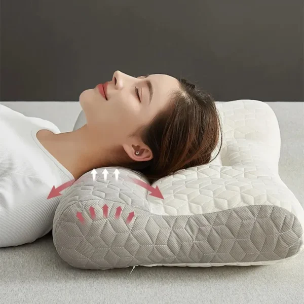 Orthopedic Neck Pillow for Sleep Apnea and Cervical Protection - Image 4