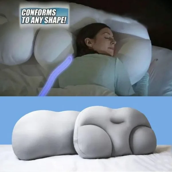 Pillow for Sleep Apnea: Ergonomic Memory Foam Pillow.