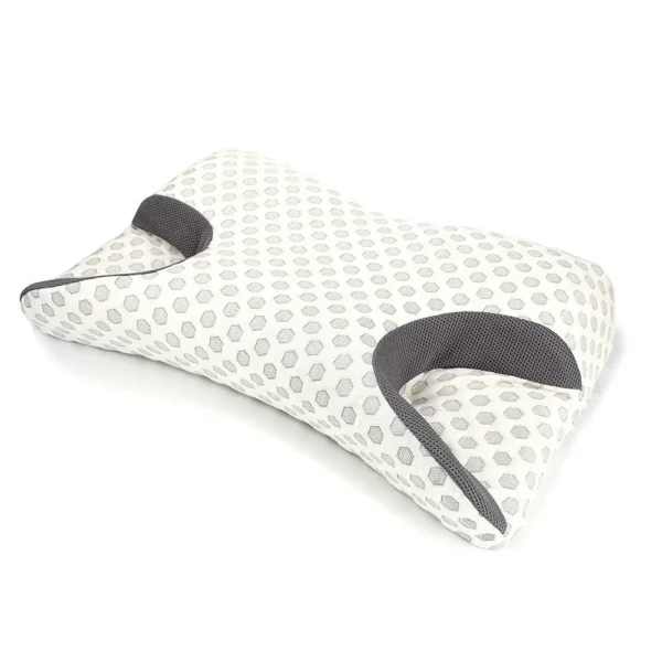 Ergonomic Pillow for Sleep Apnea, Neck and Shoulder Pain Relief