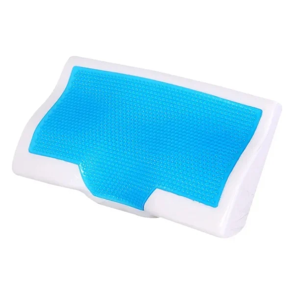 Pillow For Sleep Apnea Memory Foam Gel Orthopedic Ice-Cool Anti-Snore