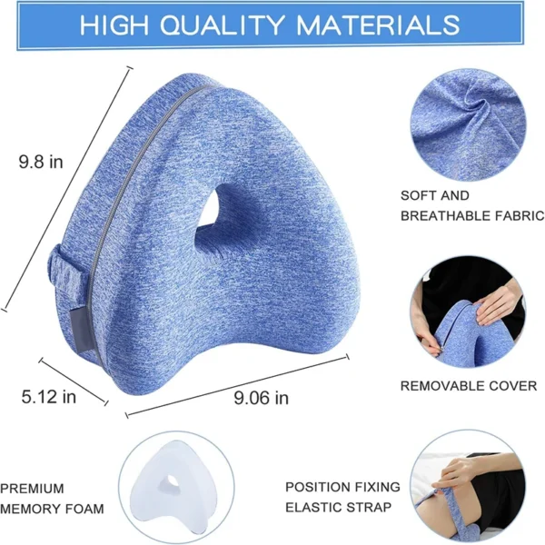 Orthopedic Pillow for Sleep Apnea: Leg Cushion for Comfort - Image 2
