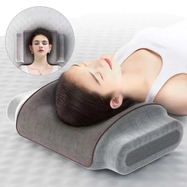 Neck Pillow for Sleep Apnea Relief and Side Sleeping Support