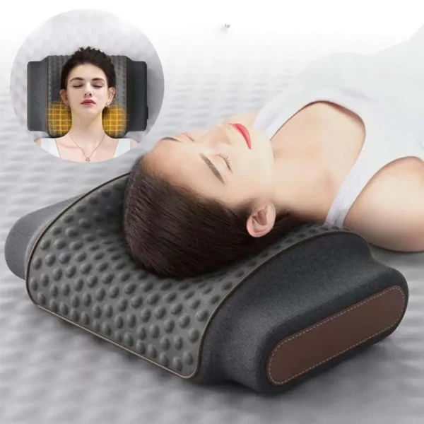 Pillow for Sleep Apnea: Heating, Massage, and Traction for Neck and Spine Support
