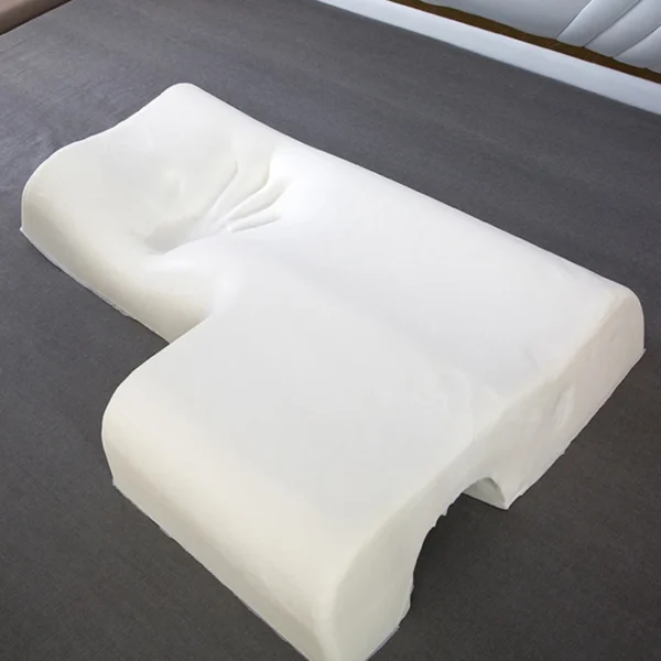 Memory Foam Pillow for Sleep Apnea: Anti-Hand Pressure, Easy Washing, Cuddle Support - Image 2