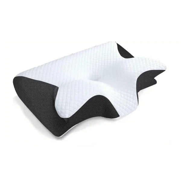 Pillow for Sleep Apnea: Butterfly Ergonomic Memory Pillow for Neck Pain Relief" - Image 2