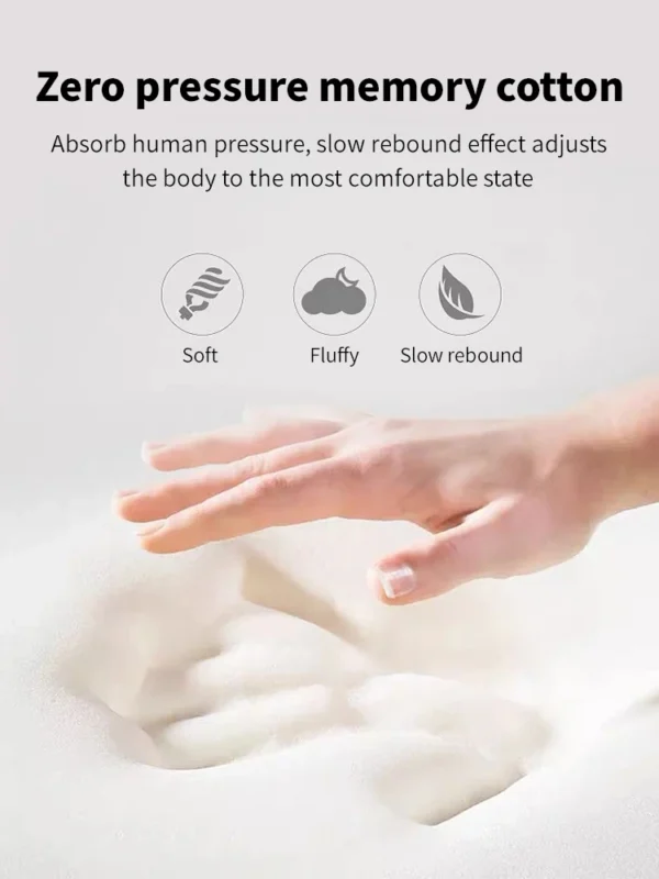 Anti-Snoring Pillow for Sleep Apnea: Wrinkle-Reducing and Sleep Improvement - Image 6
