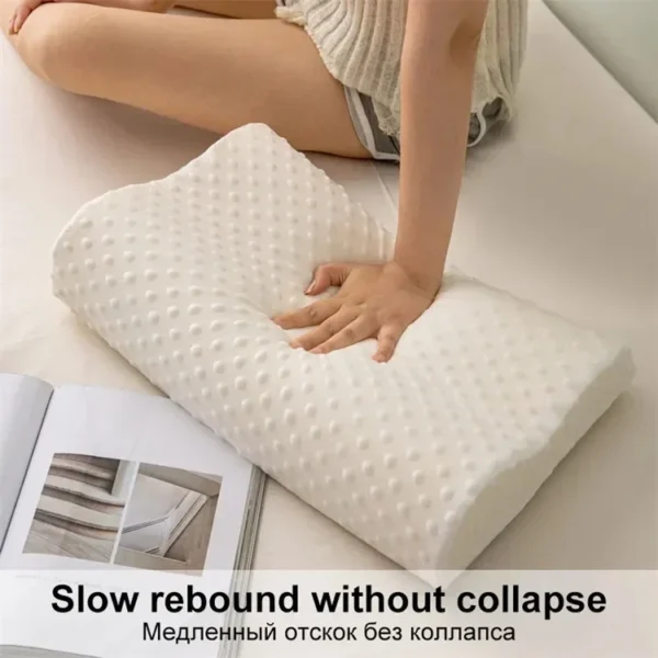 Pillow for Sleep Apnea: Memory Foam Neck Protection. - Image 4