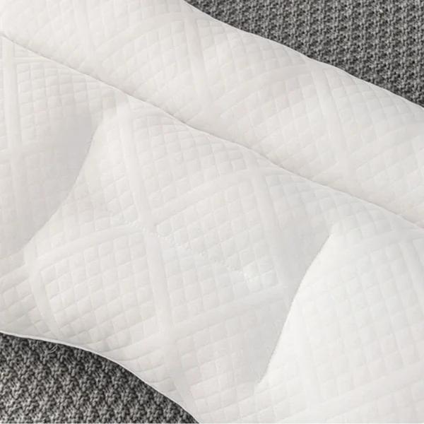 Pillow For Sleep Apnea Soft Elastic Washable Neck Support Relief - Image 4
