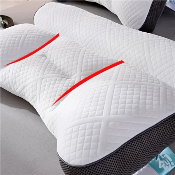 Memory Orthopedic Cotton Pillow for Sleep Apnea: Cervical Support - Image 4