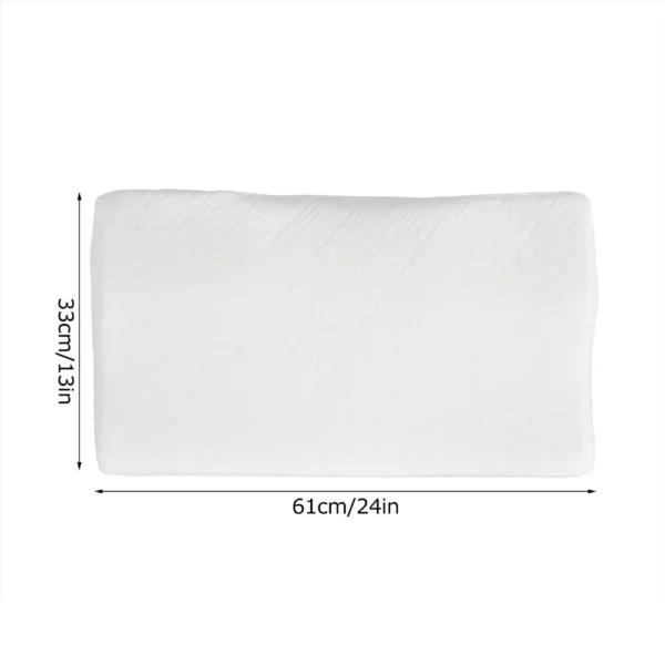 Pillow For Sleep Apnea Memory Foam Ergonomic Cervical Orthopedic Support - Image 2