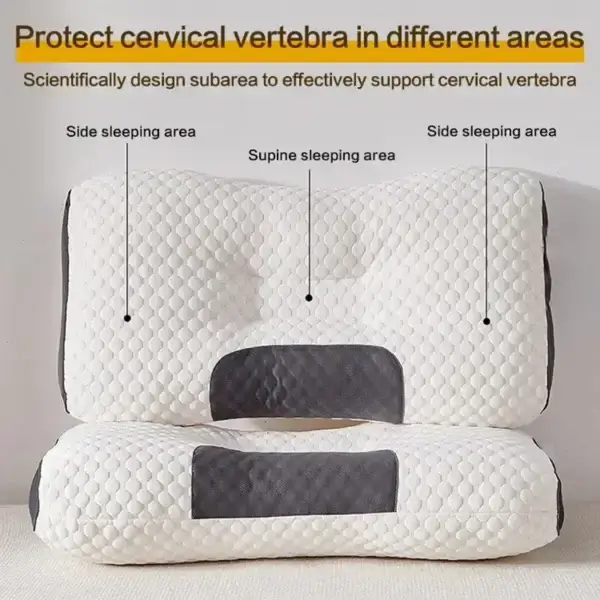 Non-Deformable Neck Pillow for Sleep Apnea Aid - Image 2