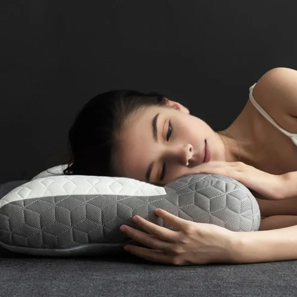 Pillow For Sleep Apnea - Anti-Traction Latex Pillow For Neck Pain Relief