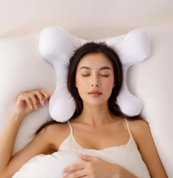 Pillow for Sleep Apnea - Anti-Wrinkle Massage Cushion - Image 7