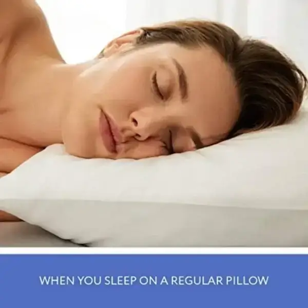 Pillow For Sleep Apnea, Anti-Aging Memory Foam, Adjustable Support - Image 5