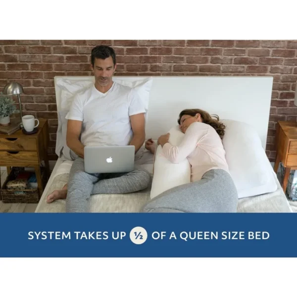 Medical Grade Body Pillow for Sleep Apnea Relief with Protective Cover - Image 3