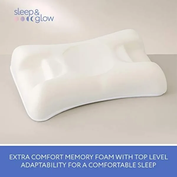 Omnia Anti-Aging Pillow for Sleep Apnea: Adjustable Memory Foam for Wrinkle-Free Sleep - Image 6