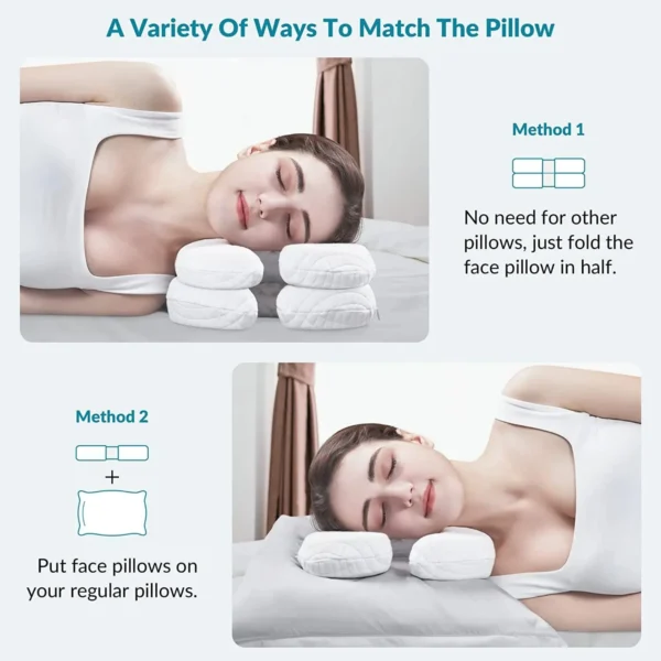 Pillow for Sleep Apnea: Anti-Wrinkle Memory Foam. - Image 4