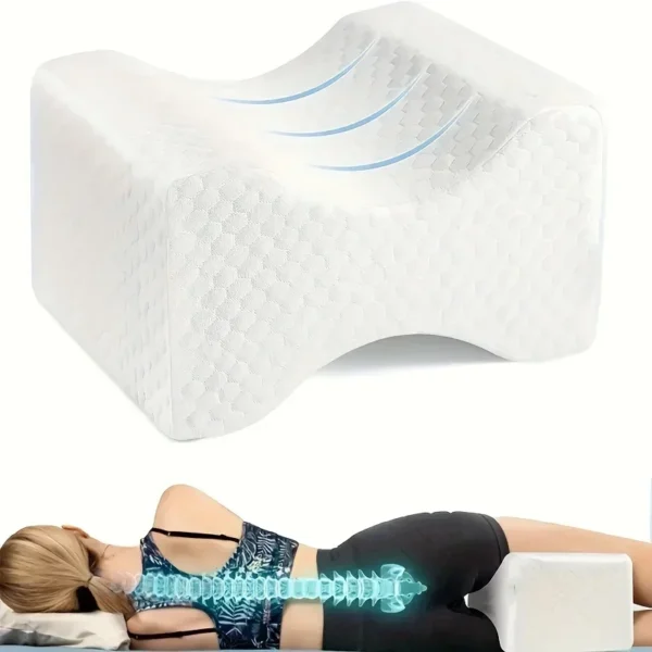 Leg Pillow for Sleep Apnea Relief and Varicose Veins Care