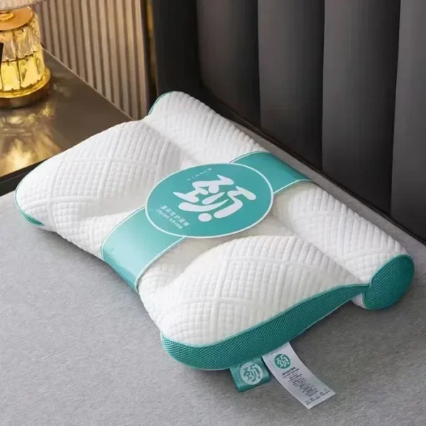 Pillow For Sleep Apnea - Soft Breathable Neck Protection Sleep Pillow