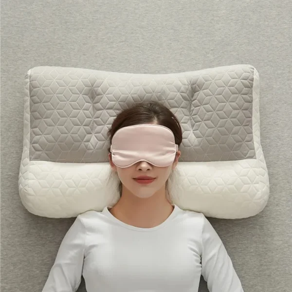 Orthopedic Neck Pillow for Sleep Apnea and Cervical Protection - Image 6
