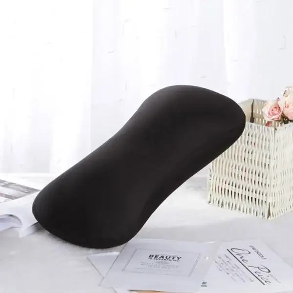 Pillow For Sleep Apnea, Microbead Bolster, Neck Support, Travel Comfort - Image 2