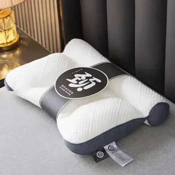 Pillow For Sleep Apnea - Soft Breathable Neck Protection Sleep Pillow - Image 2