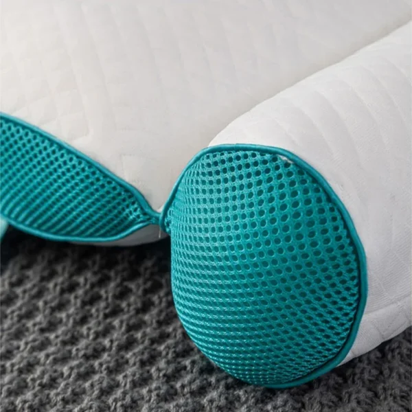 Pillow For Sleep Apnea Soft Elastic Washable Neck Support Relief - Image 2