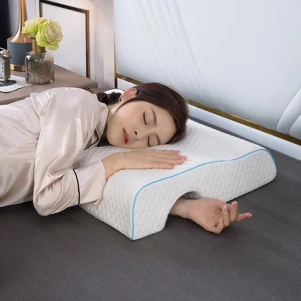 Memory Foam Pillow for Sleep Apnea Couples Comfort