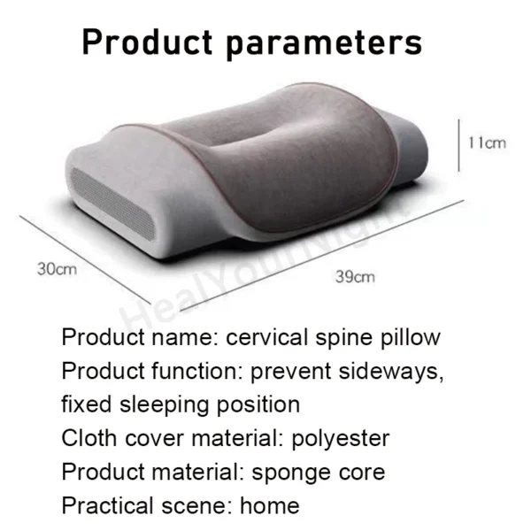 Neck Pillow for Sleep Apnea Relief and Side Sleeping Support - Image 6