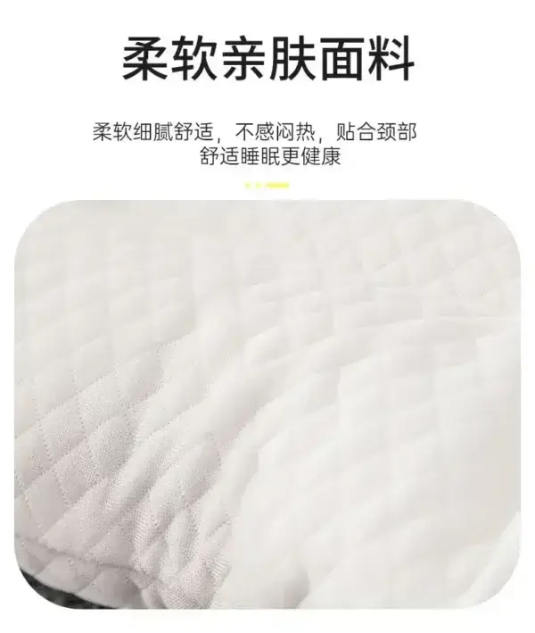 Pillow For Sleep Apnea - Soft Breathable Neck Protection Sleep Pillow - Image 5